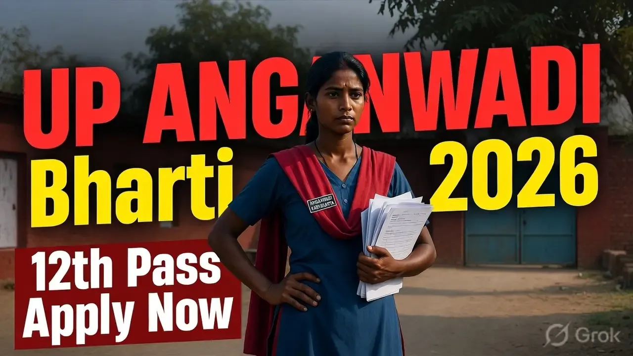 UP Anganwadi Worker Online Form 2026 Apply Guide