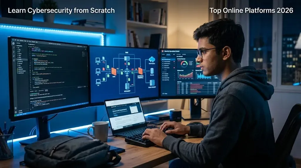 Best Online Platforms for Learning Cybersecurity from Scratch