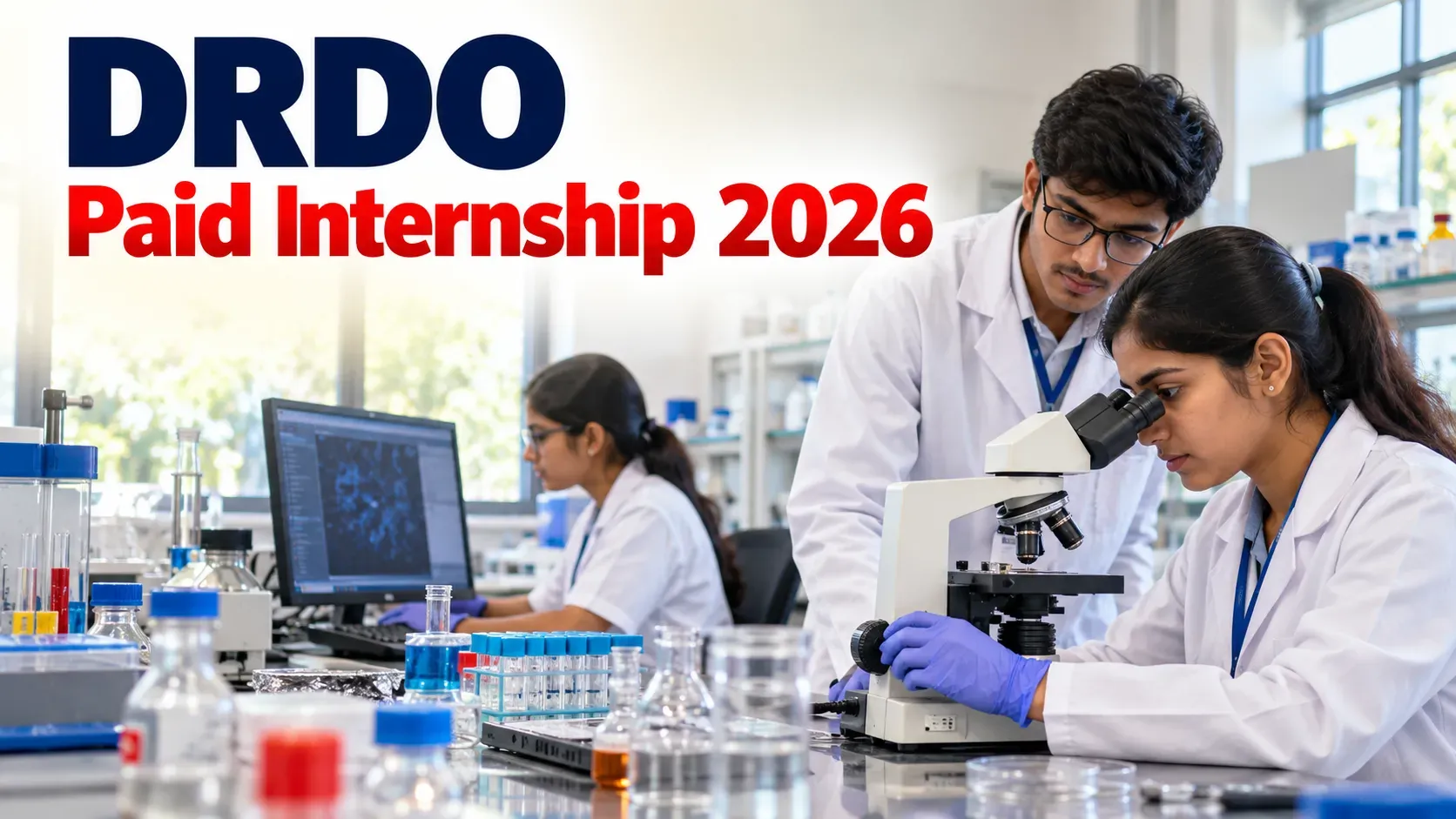 Students Can Apply for DRDO’s Six-Month Paid Internship at DRDE Gwalior