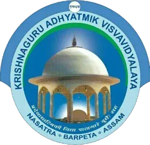 Krishnaguru Adhyatmik Visvavidyalaya logo