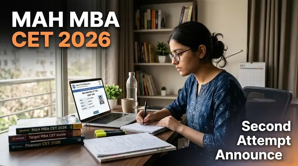 MAH MBA CET 2026: Second Attempt Schedule Announced