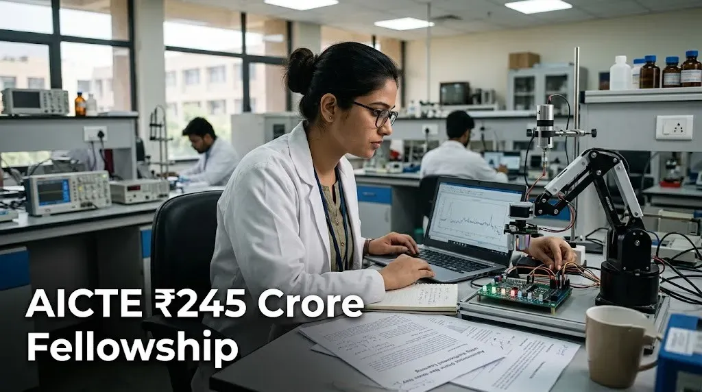 AICTE Launches ₹245 Crore Doctoral Fellowship Programme: Who Can Apply?
