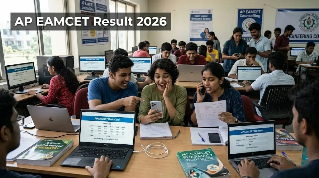 AP EAMCET 2026 Results Today: Check Official Website