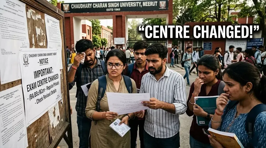 CCSU Revises Examination Centres for Even Semester June 2026 Exams Under NEP and Traditional Courses from April 11