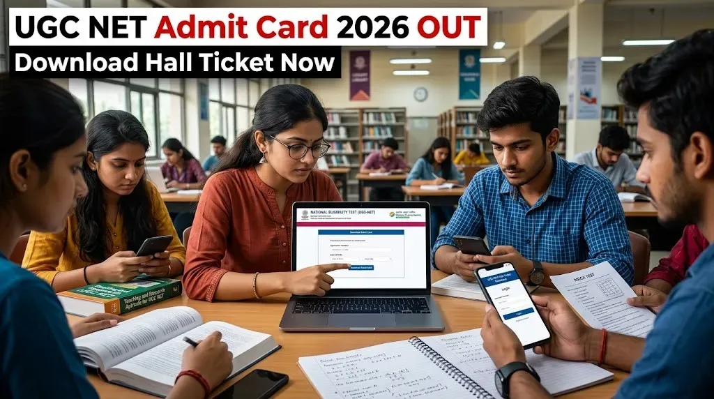 UGC NET June 2026 hall tickets released: Check download process and exam details
