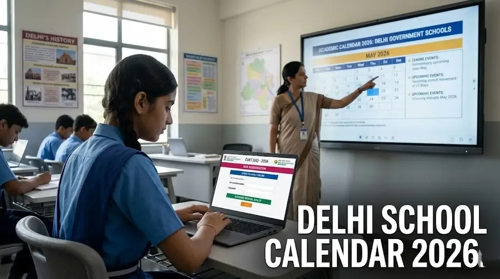 Delhi School Calendar 2026: CUET Registration to Start from April First Week