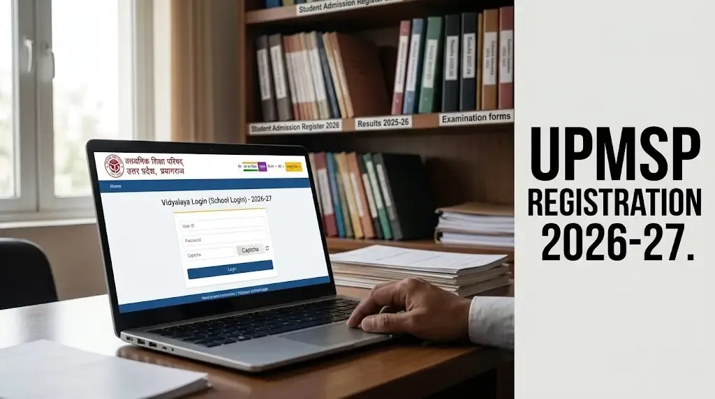 UPMSP Registration & Login 2026: Official Portal Guide for School and Private Candidates