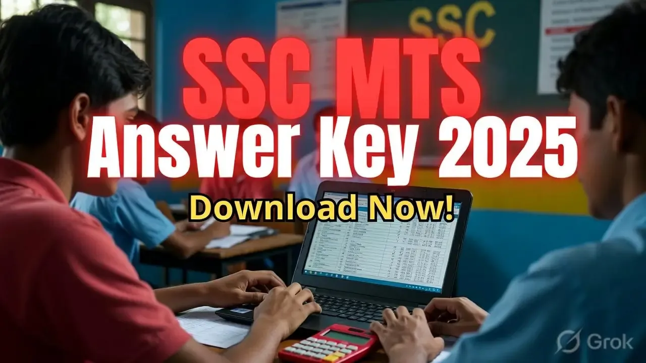 SSC MTS & Havaldar Answer Key 2025 Released: 8021 Posts Recruitment Update