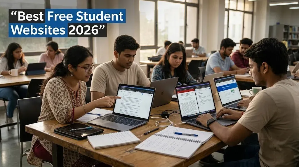 Best Free Websites for College Students in 2026 (Notes, Projects & Research)