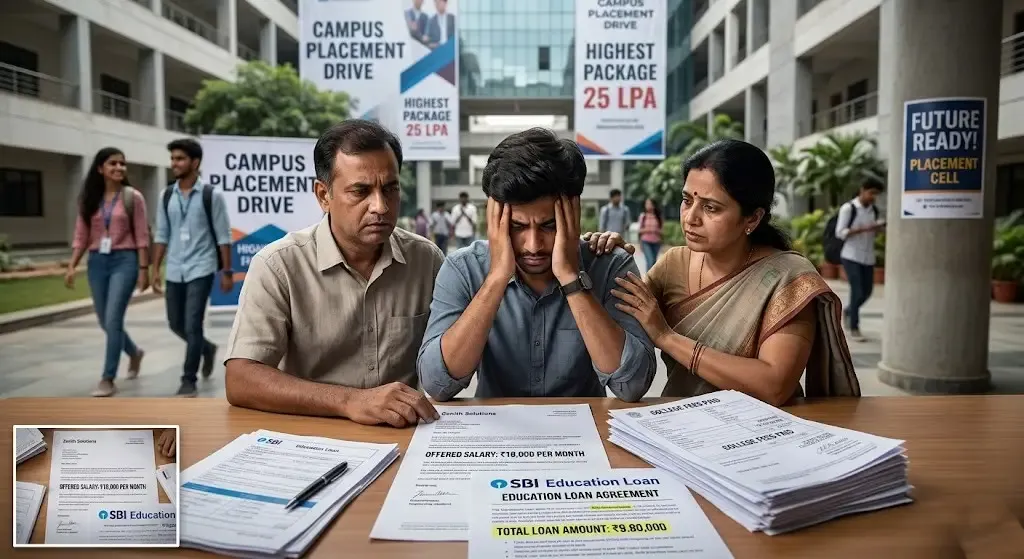Students Paying Lakhs for Degrees That Lead to ₹18K Salaries