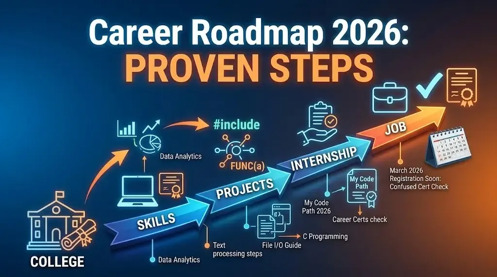How to Build a Career Roadmap in College (Step-by-Step 2026)
