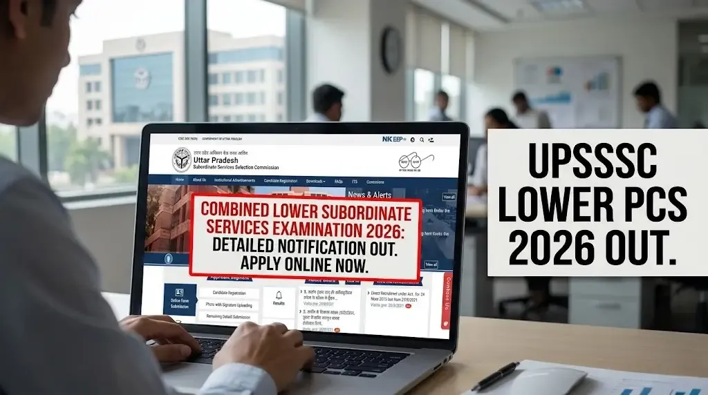 UPSSSC Lower PCS Graduate Level Recruitment 2026: Notification Out for 2,285 Vacancies