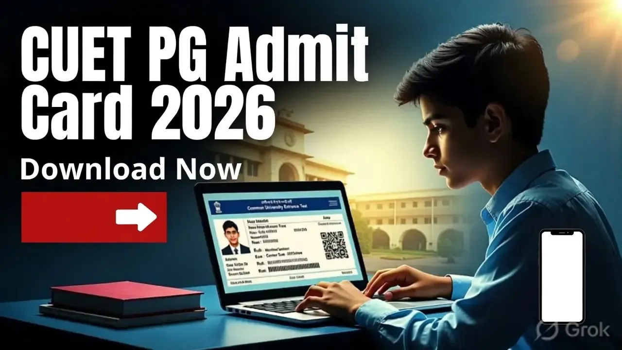 NTA CUET PG Admissions 2026: Admit Card Download Kaise Kare