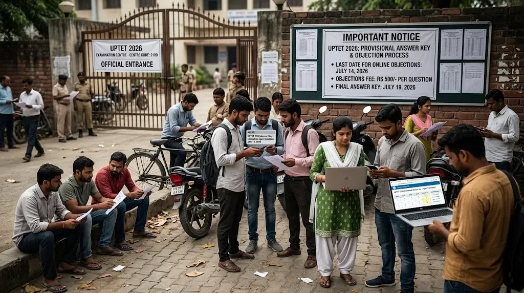 UPTET 2026 provisional answer key released: Candidates can submit objections till July 14