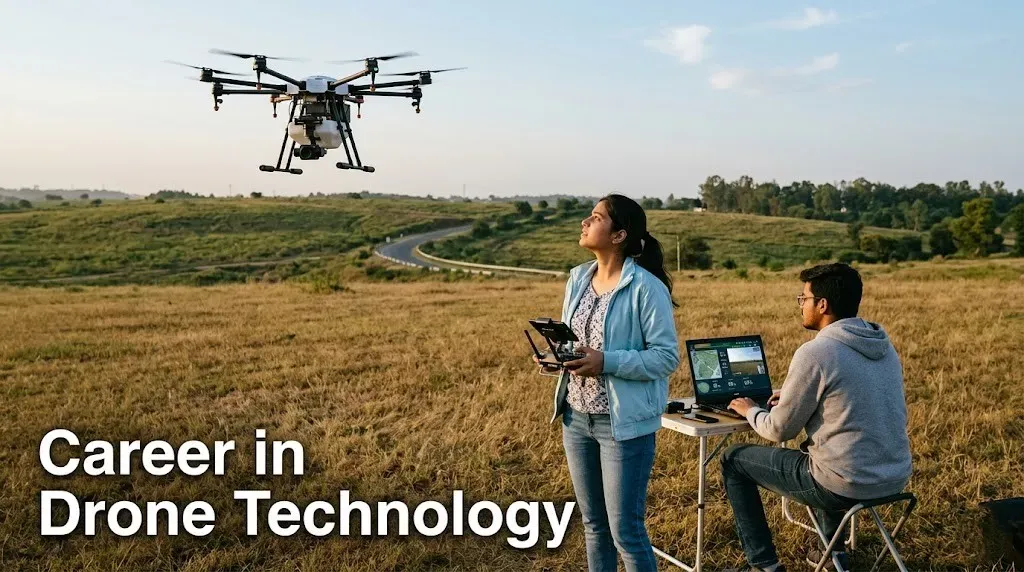 Careers in Drone Technology: Courses, Salary and Future Scope