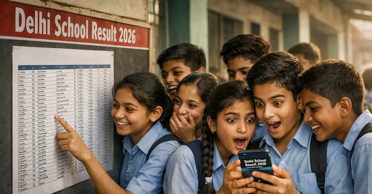 Delhi School Results 2026 (Breaking): Class 6, 7, 8 Result on 28 March