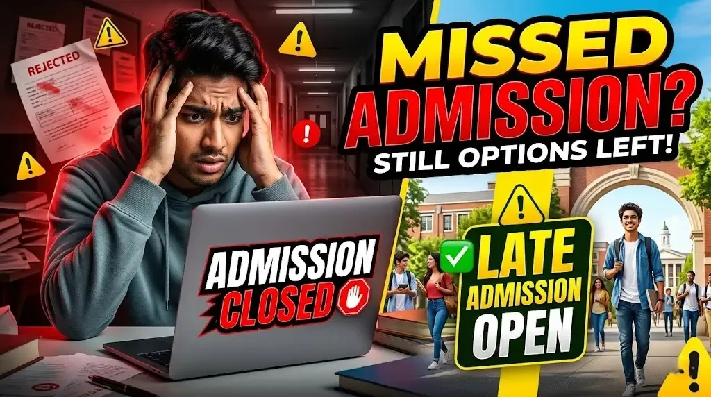 Late Admission in Colleges 2026: What Students Can Do After Deadline
