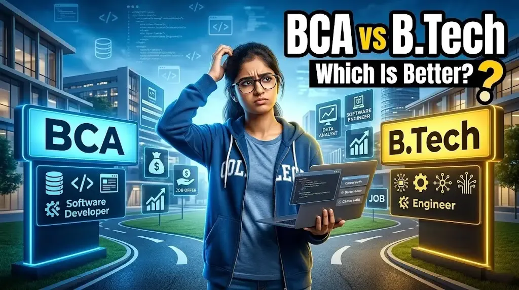BCA vs B.Tech in 2026: Which Course Is Better for Career Growth?