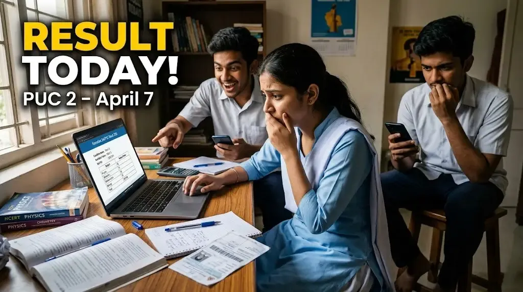 Karnataka 2nd PUC Result 2026 Live Updates: Marks Memo Expected on April 7 at kseab.karnataka.gov.in