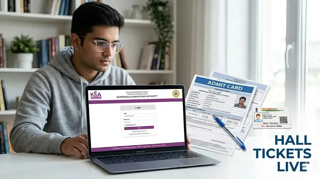 KCET Admit Card 2026 Live Updates: KEA Releases Hall Tickets at cetonline.karnataka.gov.in