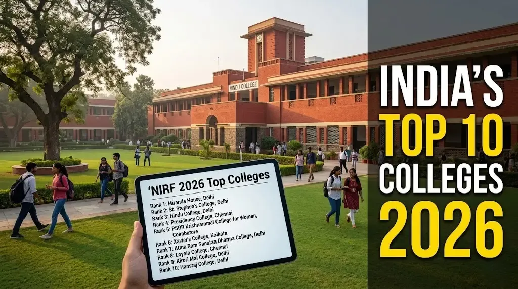 Top 10 Colleges in India 2026: NIRF Rankings and Admission Guide
