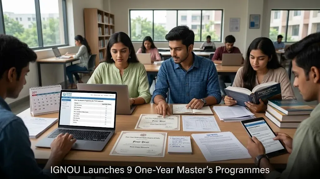 IGNOU introduces 9 new one-year Master’s programmes
