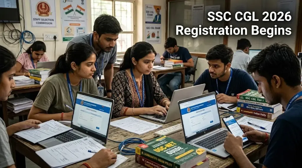 SSC CGL Recruitment 2026 Begins at ssc.gov.in for 12,000+ Posts Across Departments