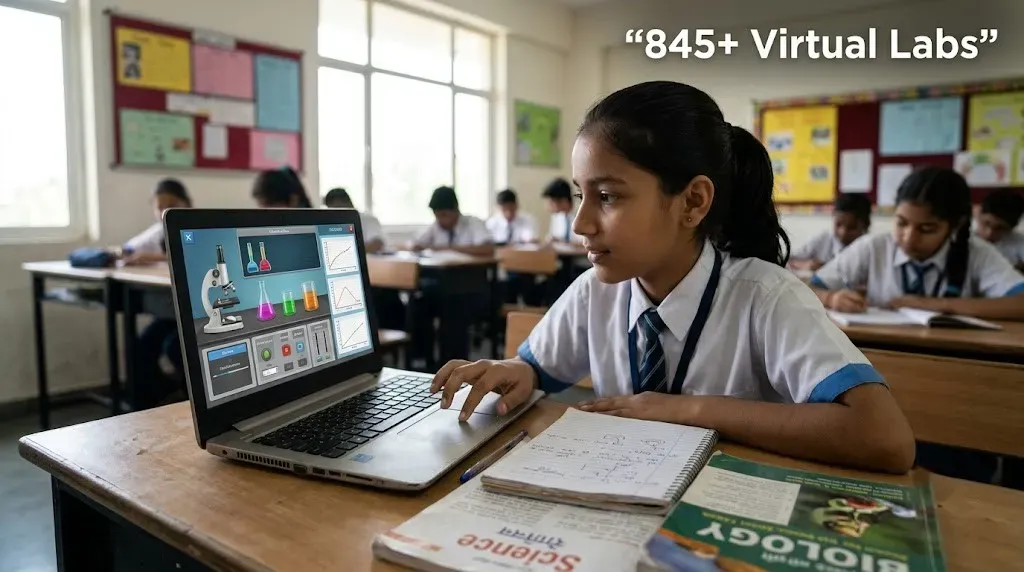 CBSE Launches 845+ Virtual Labs: How Students Can Access Them