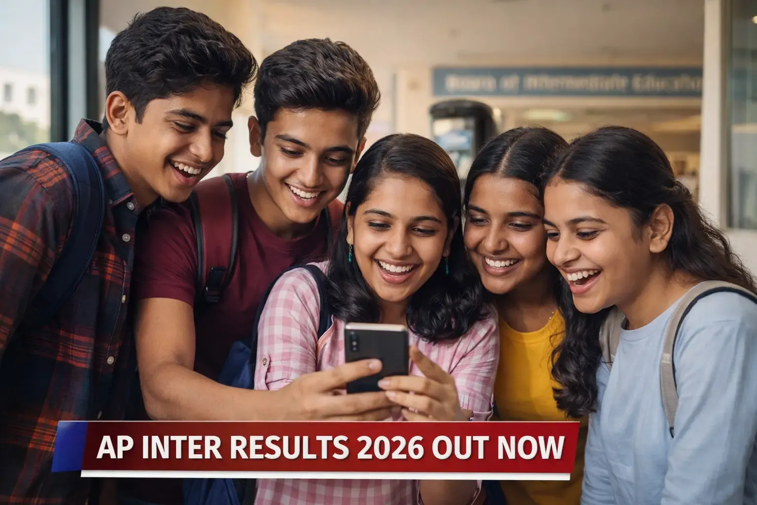 BIE AP Inter 1st & 2nd Year Results 2026 Declared Today at bie.ap.gov.in
