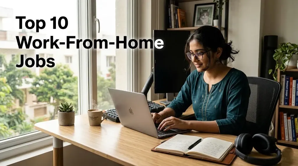 Top 10 Work-From-Home Jobs for Students and Freshers