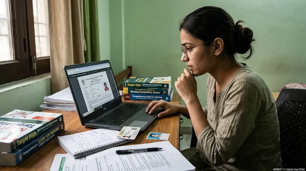 AIIMS NORCET 11 Admit Card 2026 today: Check when and where to download