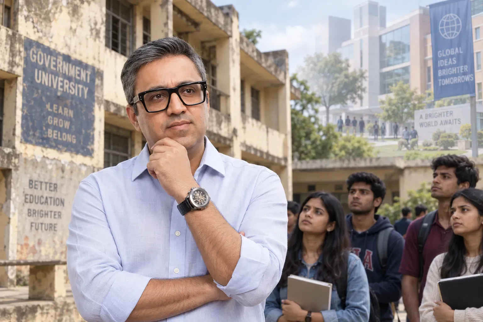 Ashneer Grover Flags Delhi University’s Crumbling Campuses, Says Bright Students Are Being Forced Abroad