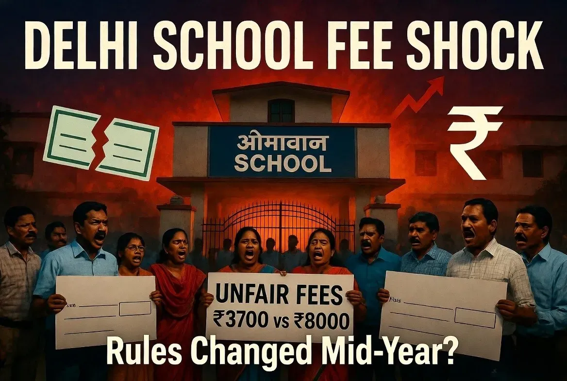 Delhi School Fee Row 2026: When Your Cheque Isn't the Problem