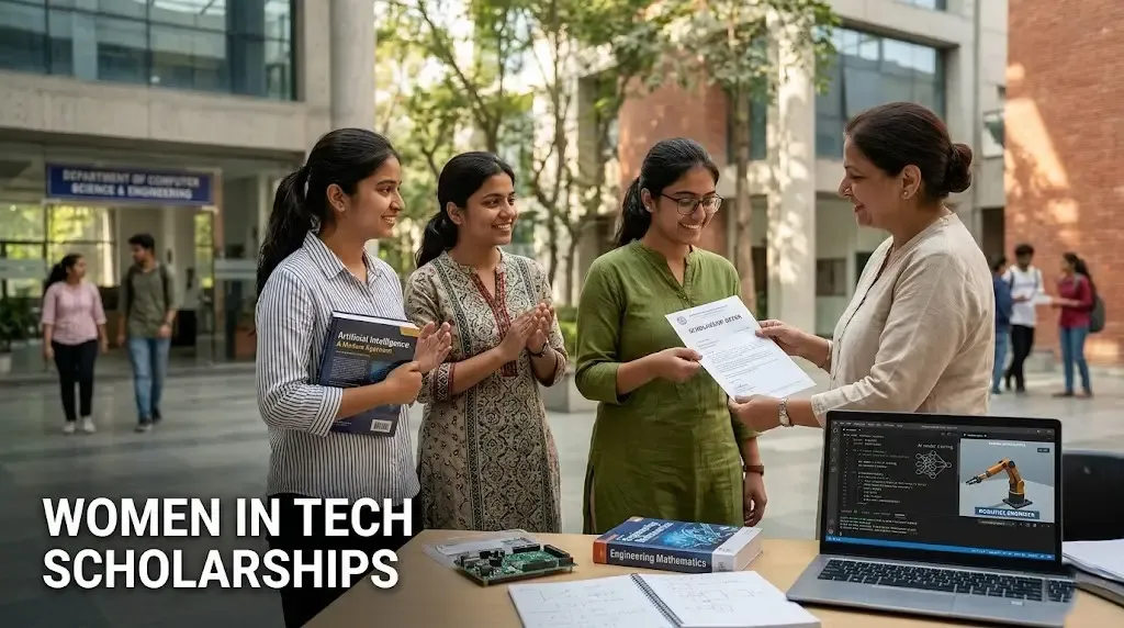 Women in Tech Scholarships Gaining Popularity Among Engineering Aspirants