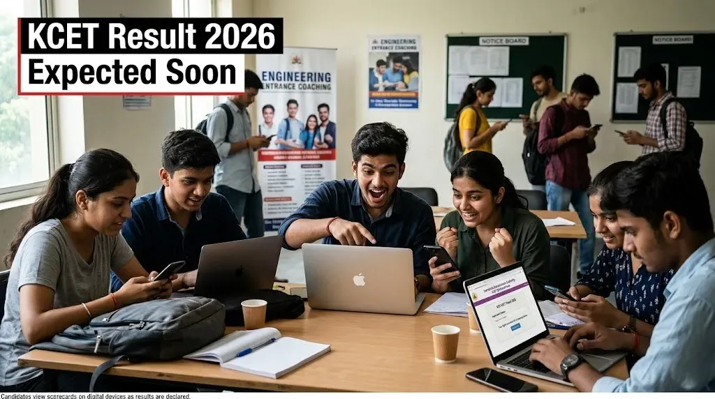KCET Result 2026 expected soon; check official websites, scorecard link and latest updates here