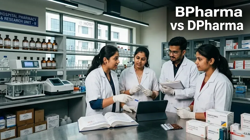 BPharma vs DPharma: Which Course Is Better for the Healthcare Industry?