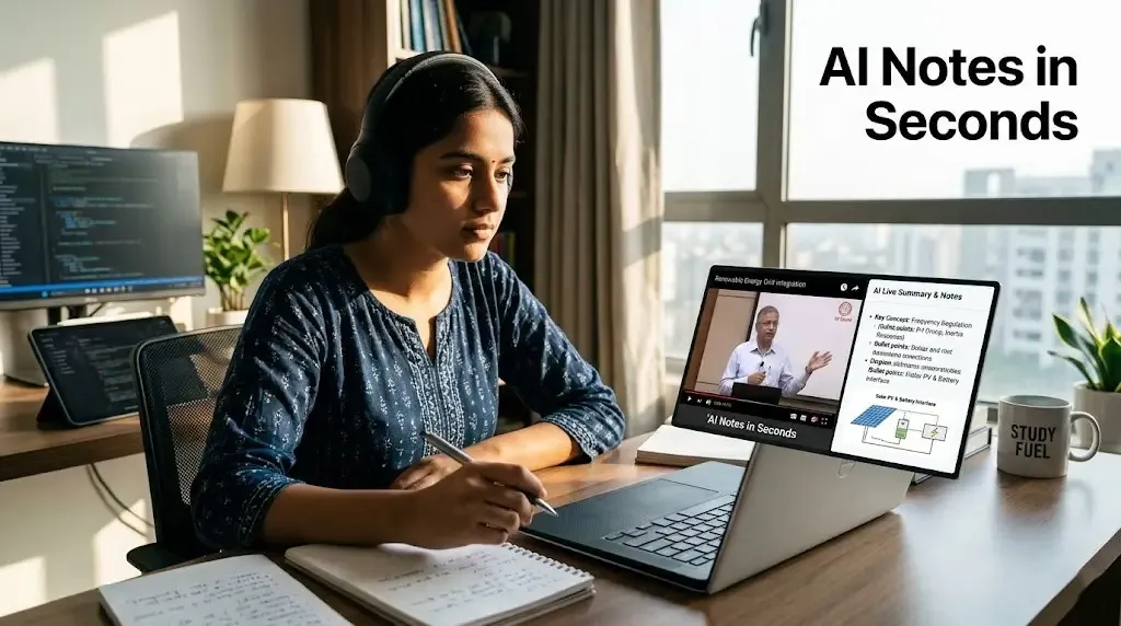 Apps That Convert Video Lectures into Written Notes Automatically