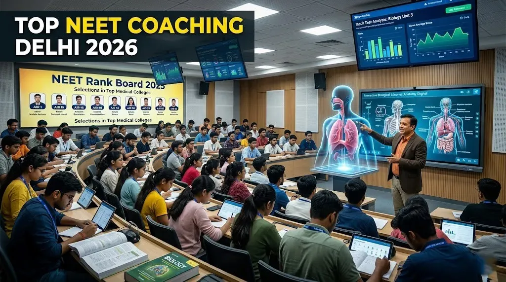 Best Coaching for NEET in Delhi: Top 10 Choices for Students