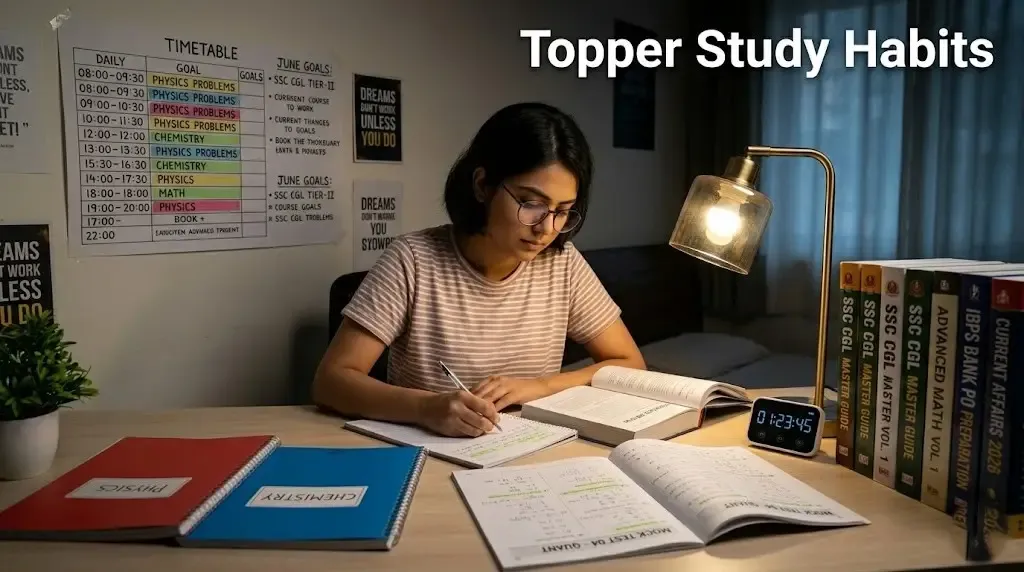 7 Smart Study Habits Used by Toppers in Competitive Exams