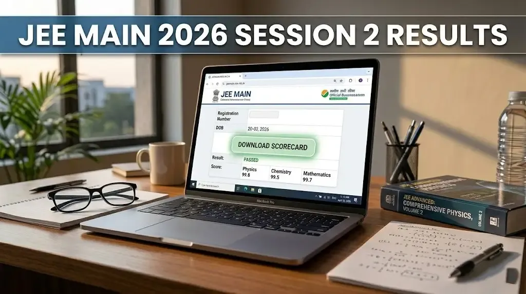 JEE Main Session 2 Result 2026 : Date, Percentile Formula, Scorecard Link and FAQs