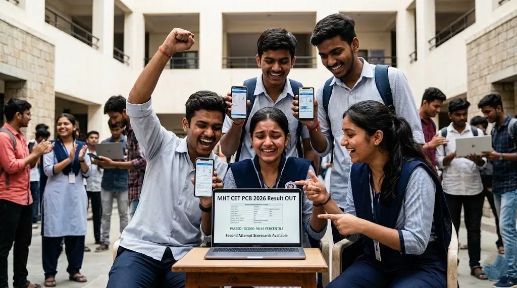 MHT CET PCB 2026 second attempt results declared: Scorecards now available on the official website