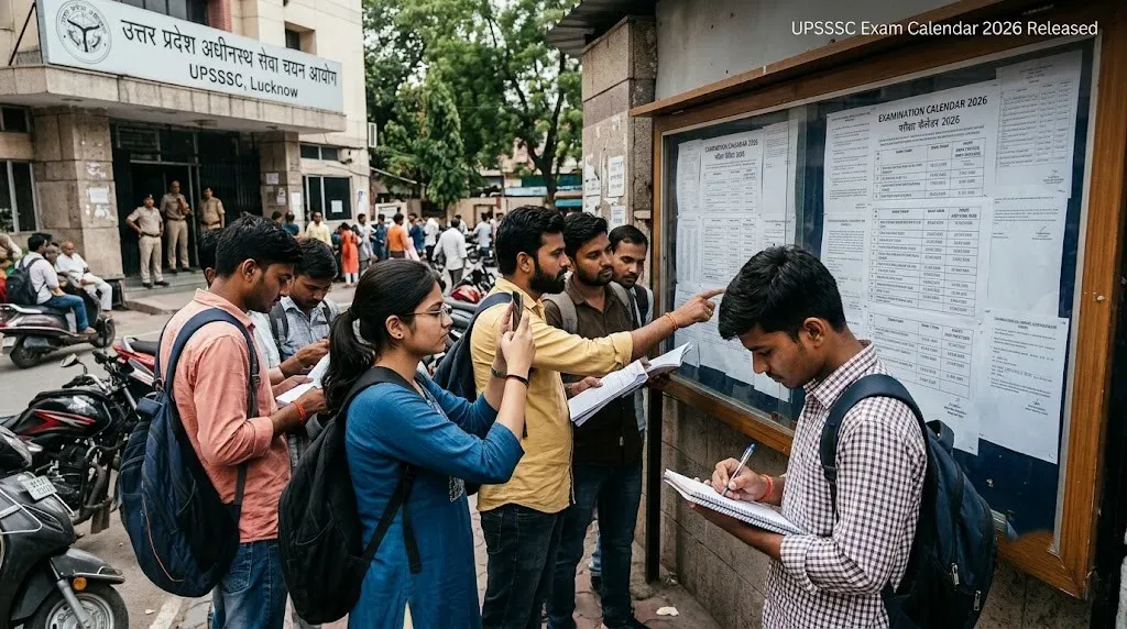 UPSSSC Exam Calendar 2026 released: Check recruitment exam dates and interview schedule