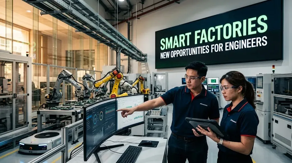 How Smart Factories Are Creating New Opportunities for Engineers