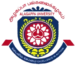 Alagappa University logo - Sivaganga, Tamil Nadu