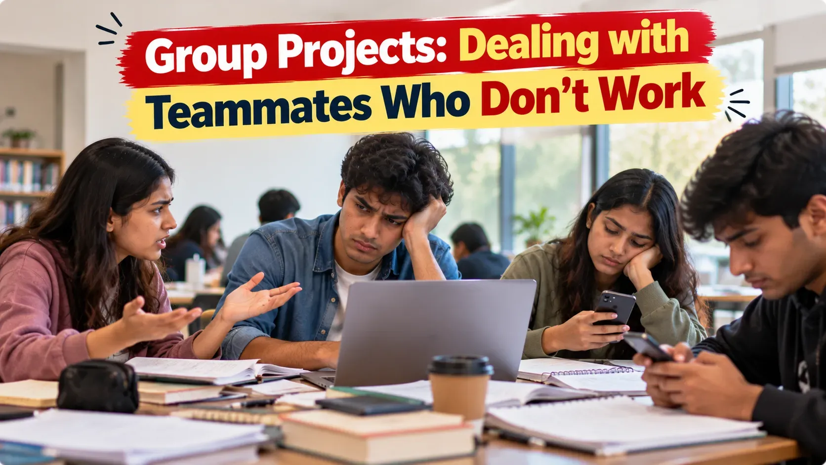 Group Projects in College: How to Handle Teammates Who Don't Contribute