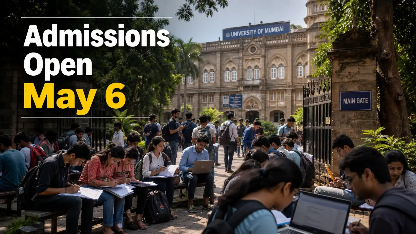 Mumbai University 2026-27 Admissions: Application Process Begins May 6, Full Schedule Out