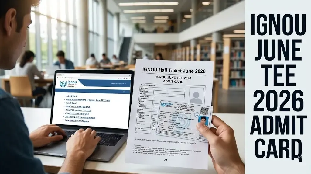 IGNOU June 2026 TEE Admit Card: Direct Download Link and Exam Instructions