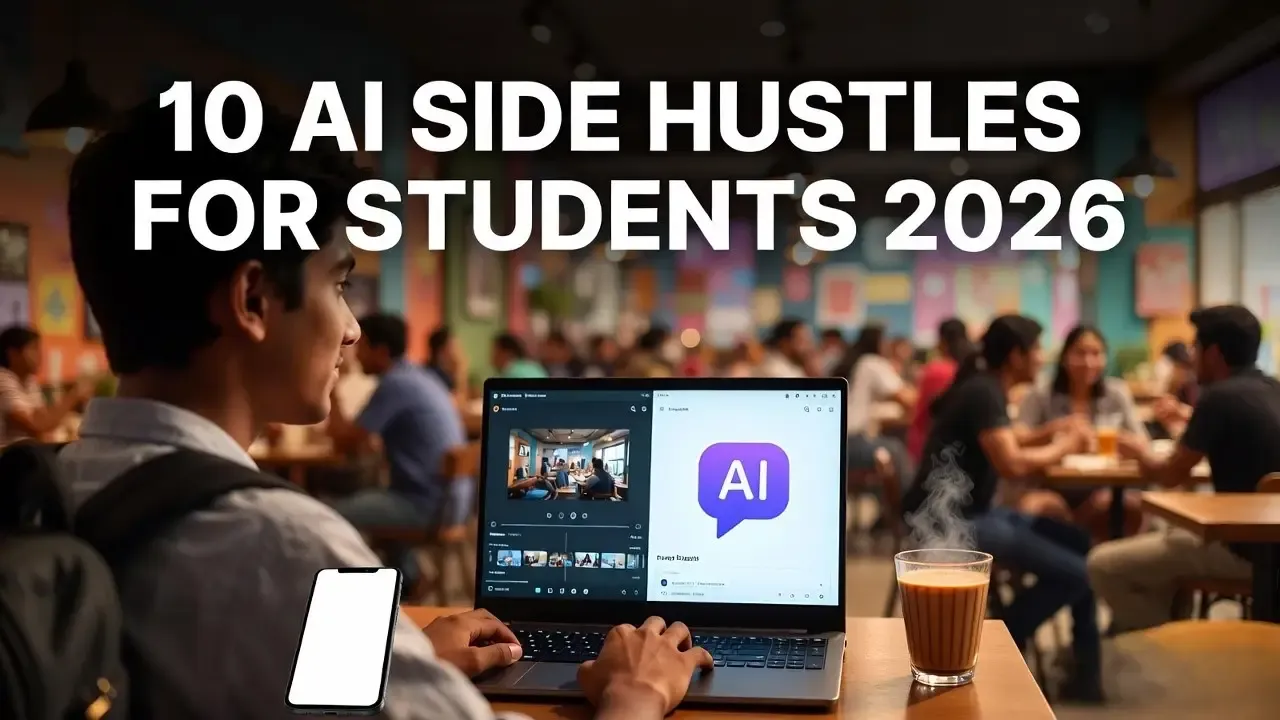 10 Profitable Side Hustles for Students Using AI in 2026: Earn While You Learn