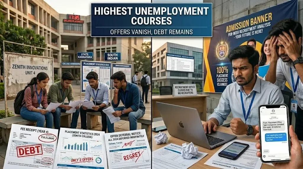 Courses With Highest Unemployment Rate in India