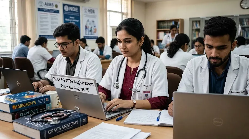 NEET PG 2026 registration begins: NBEMS schedules entrance exam for August 30